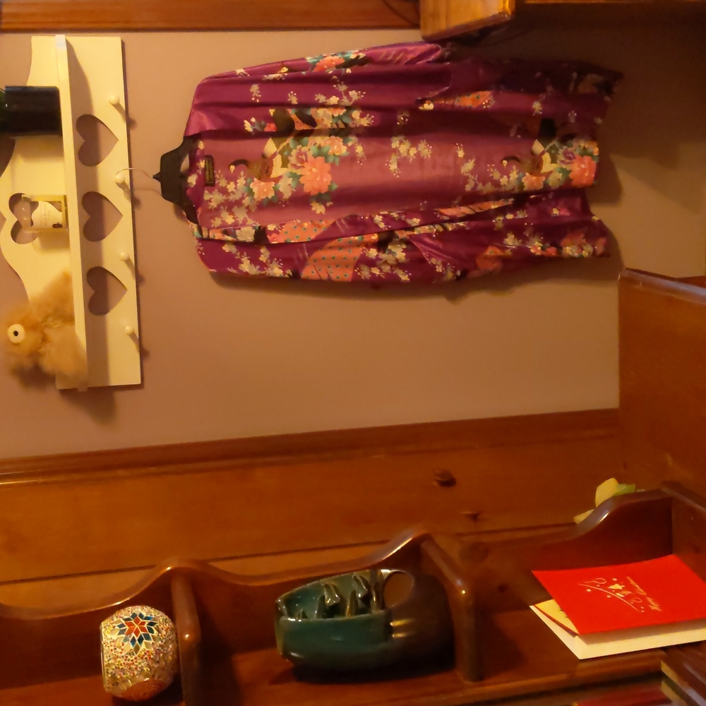 Old Shanghai Silk Kimono